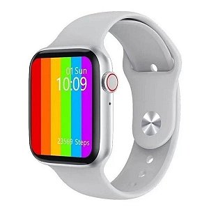 RELÓGIO SMARTPHONE W26 TROCA PULSEIRA BRANCO