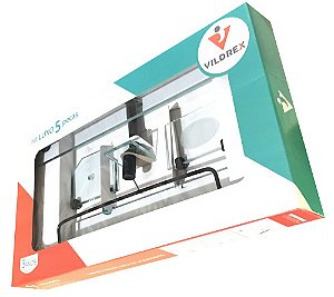 ACESSÓRIOS VILDREX 5 PEÇAS RETO INCOLOR METAL PRETO
