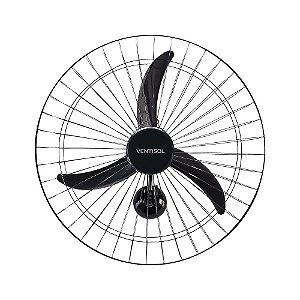 VENTILADOR OSCILANTE VENTISOL PEDESTAL 60CM PRETO 147W127V