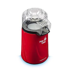 PIPOQUEIRA POP CINE VERMELHO COM DOSADOR 127V AGRATTO