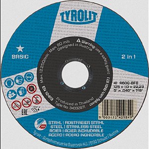 DISCO TYROLIT FINO 7X1.6
