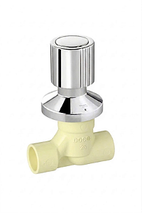 REGISTRO DOCOL PVC COM ACABAMENTO PRIMOR 3/4"
