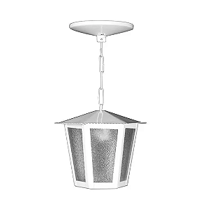 PENDENTE SEXTAVADO AÇO BRANCO L1C IDEAL