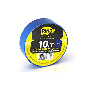 FITA ISOLANTE 19MMX10M AZUL RINO