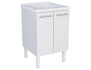 TANQUE COM GABINETE SIMPLES COZIMAX 0.60 BRANCO