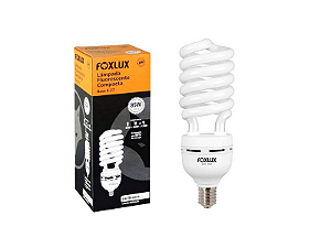 LÂMPADA FL ESPIRAL 85W 127V E27 FOXLUX