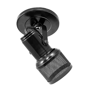 SPOT 1 LÂMPADA COM TELA  PRETO