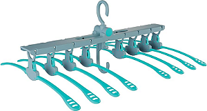 MINI VARAL RETRÁTIL PARA 8 CAMISAS LAV7252
