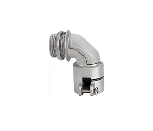CONECTOR COM ROSCA CURVO COM VISEIRA BOX  1"