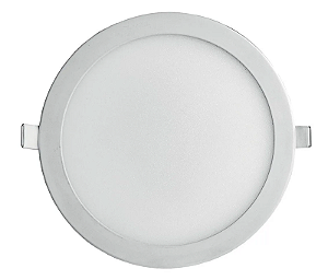 PLAFON LED EMBUTIR REDONDO 24W BRANCO FRIO STARLIGHT