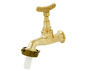 TORNEIRA 1128 AMARELA C/BICO FACIFLUX