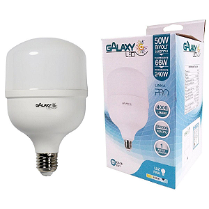 LÂMPADA LED BULBO 50W 6500K GALAXY