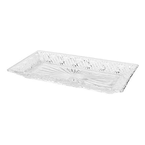 PRATO RETANGULAR DUBLIN CRISTAL 30X15,5CM