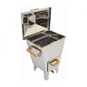 CHURRASQUEIRA INOX BAFO MEDIA