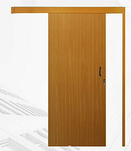 PORTA DE CORRER MGM 215X80 MOGNO DIREITA
