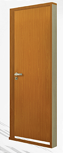 PORTA LISA MGM 215X74 MOGNO DIREITA