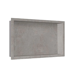 NICHO DIAMANTE 60X30 PORCELANATO CINZA POLIDO
