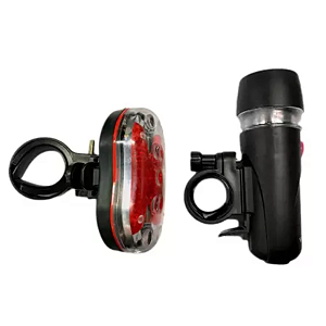 KIT BIKE FAROL E LANTERNA TASCHIBRA