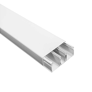 CANALETA PVC 40X16X2M DPL FC FAME COM DIVISÓRIA