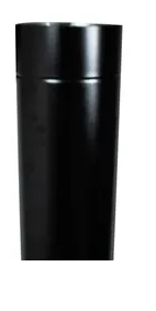 DUTO PRETO 60CM  8" NOBRE