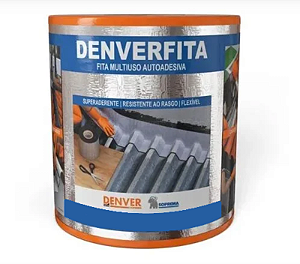 MANTA ASFALTICA DENVERFITA LARGURA 10CM (VERIFIQUE A DESCRIÇÃO)
