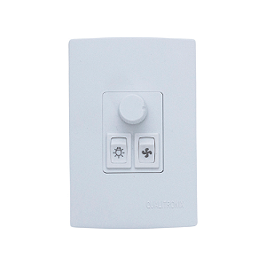 CONTROLE VENTILADOR EMBUTIR QV371 QUALITRONIX