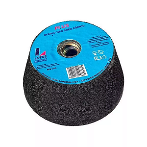 REBOLO COPO CÓNICO 100X50MM G60 LOTUS