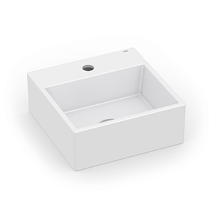 CUBA APOIO CELITE QUADRADO 410X410MM BRANCO