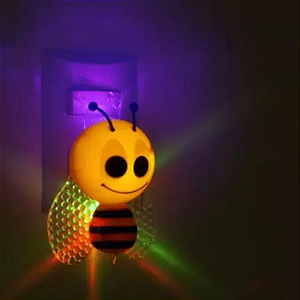 LUZ NOTURNA BEE LED 0,5W AUTOVOLT TASCHIBRA