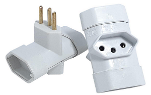 PINO 3 SAÍDA 2P+T 10A BRANCO LIDERPLUS