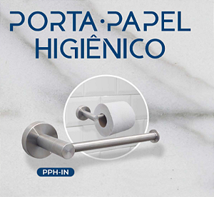 PORTA PAPEL HIGIÉNICO INOX FLVX