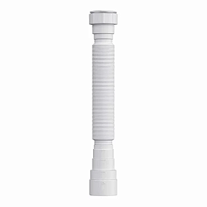 SIFÃO SANFONADO INTERNO 150CM ABERTO BRANCO HERC