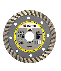 DISCO CORTE DIAMANTADO 230MM TURBO WURTH