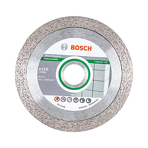 DISCO DIAMANTADO LISO PARA CERÂMICA 110 MM BOSCH