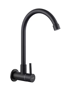 TORNEIRA INOX BLACK BICA MÓVEL PAREDE NOX01B