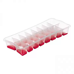 FORMA DE GELO FLEX 27CM SANREMO BASE VERMELHA
