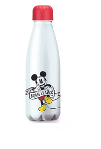 GARRAFA PET PARIS MICKEY 600ML TAMPA VERMELHA