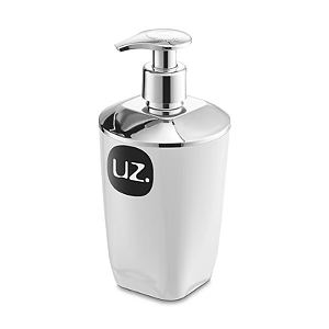 PORTA SABONETE LÍQUIDO PREMIUM BRANCO UZ