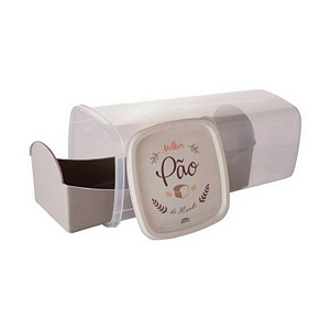 PORTA PÃO DE FORMA DECORA 32CM PLASUTIL