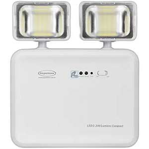 LUMINARIA EMERGÊNCIA 2 FAROL LED 2200LU SE