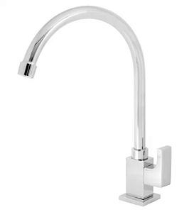 TORNEIRA TALITA LAVATÓRIO BASE QUADRADO 4915 BICA ALTA 1/4"