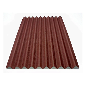 TELHA ONDULINE CLASSICA VERMELHA 200X96