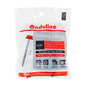 KIT PARAFUSO SPÉEDFIX ONDULINE 4,2X68 VERMELHO