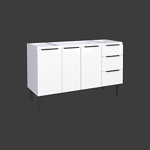 GABINETE COZIMAX COZINHA JUPITER BRANCO 1446M