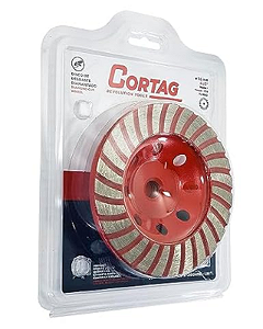 DISCO DESBASTE DIAMANTADO 115MM CORTAG