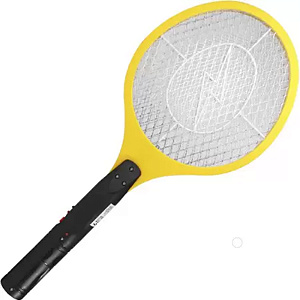 RAQUETE MATA INSETO A PILHA HAI BRASIL AMARELO