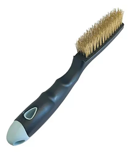 ESCOVA AÇO 4 FILEIRAS COM CABO COMPEL