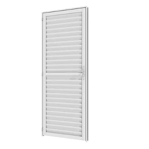 PORTA G LAMINADA VITROLAR PRÉMIO BRANCO ESQUERDO 85X210X12
