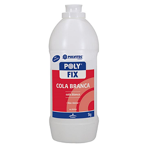 COLA BRANCA POLYFIX UNIVERSAL 1KG