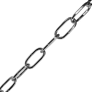 CORRENTE PARA LUSTRE FINA CROMADA